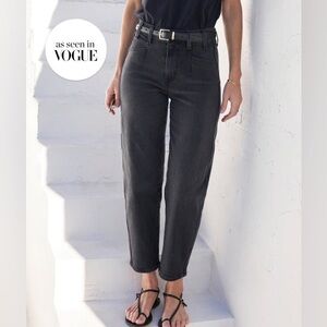 AYR The Beat Barrel Leg Ankle Crop Jeans Size 29